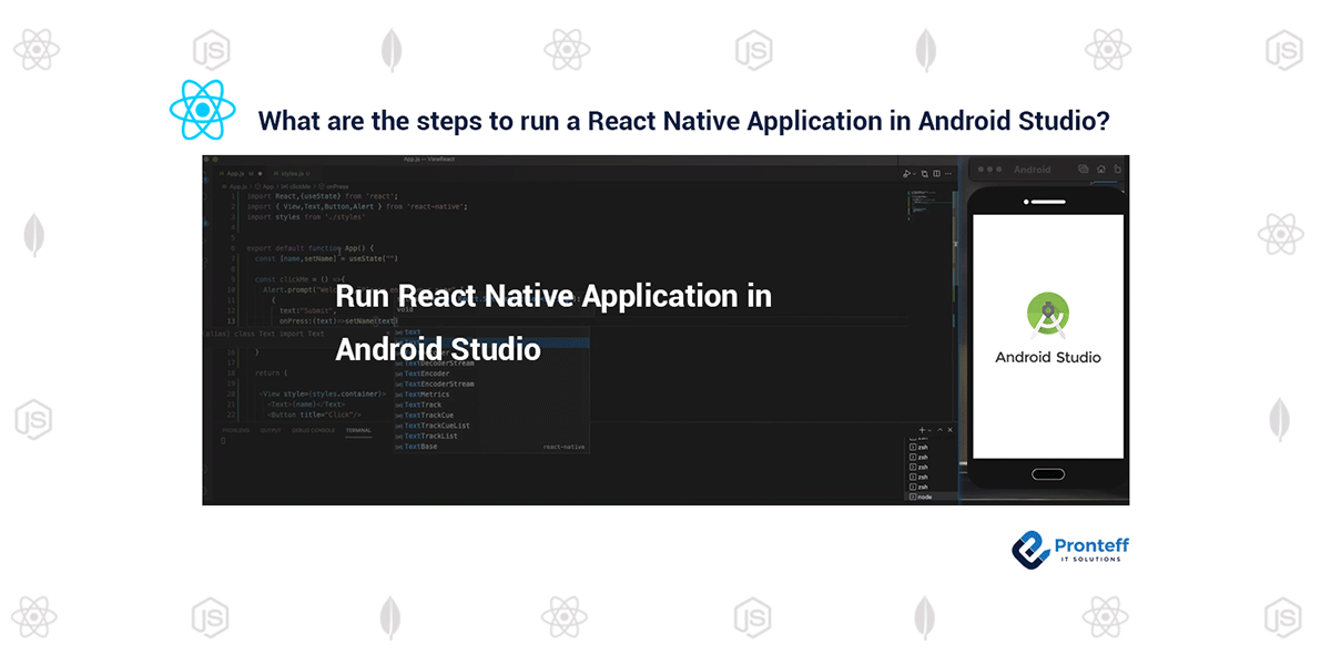 How To Open The React Native Application In Android Studio