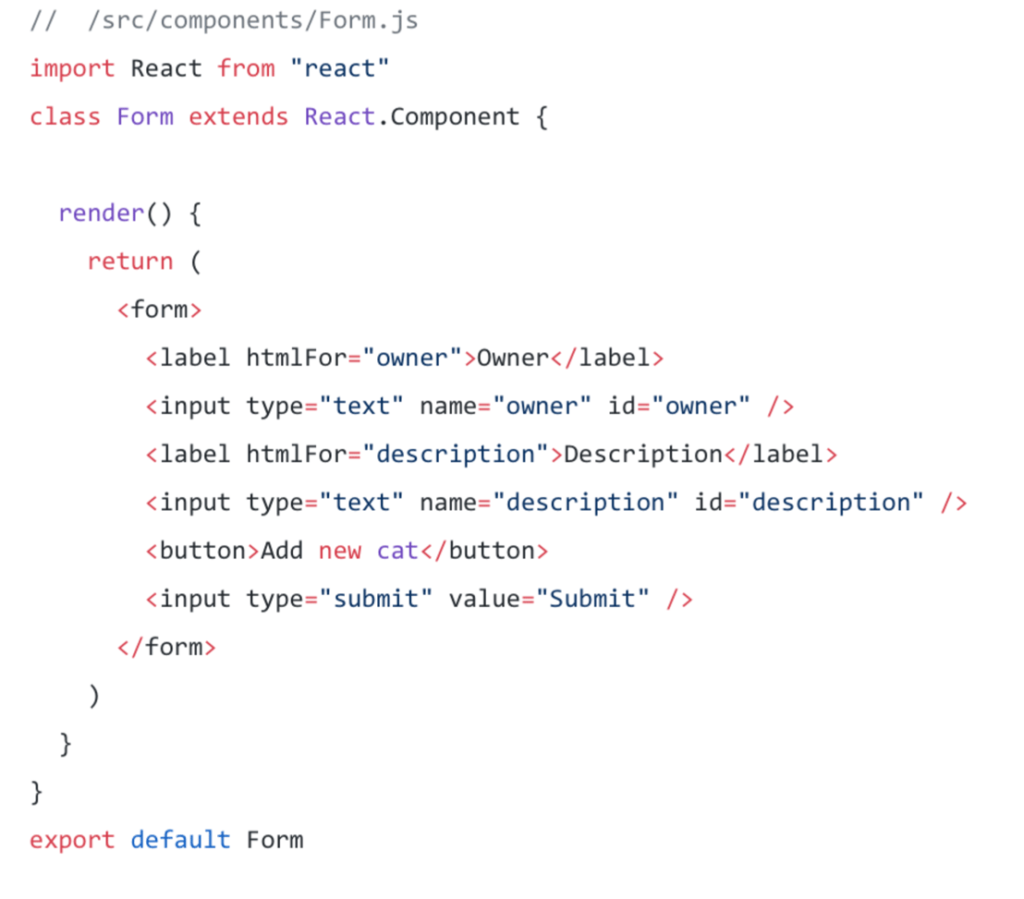 Building a Dynamic, Controlled Form with React - Pronteff
