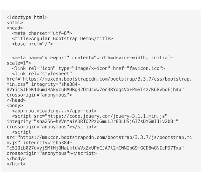 Bootstrap with Angular - Pronteff