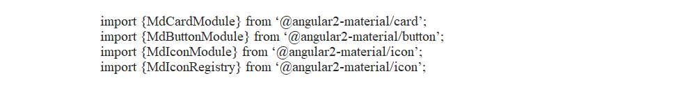 Using Material Design in Angular 2 - Pronteff
