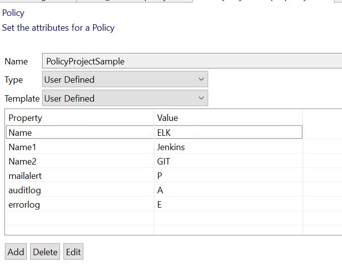 User Define Policy in IBM App Connect Using JCN