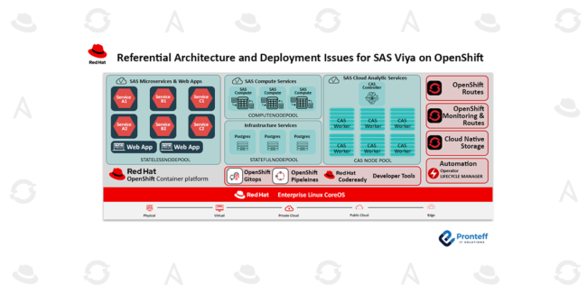 Referential Architecture and Deployment Issues for SAS Viya on OpenShift