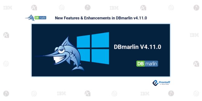 New features enhancements in DBmarlin v4.11.0