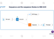 Sequence and Re-sequence Nodes in IBM ACE