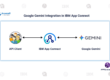 Google Gemini Integration in IBM App Connect