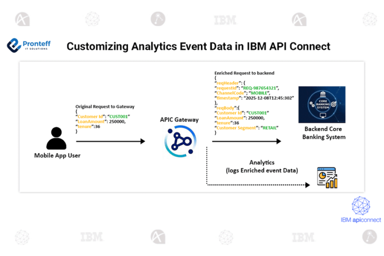 Customizing Analytics Event Data in IBM API Connect