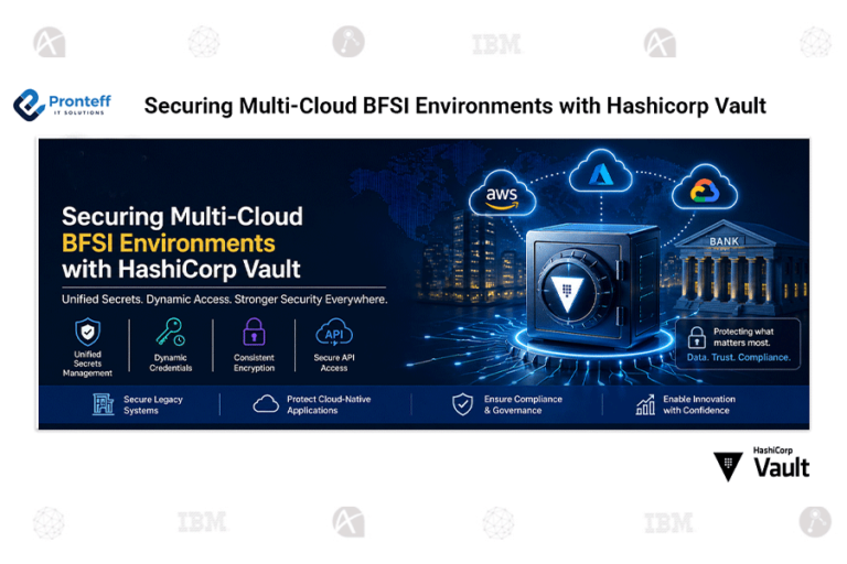 How to secure multi-cloud BFSI environments with Hashicorp vault