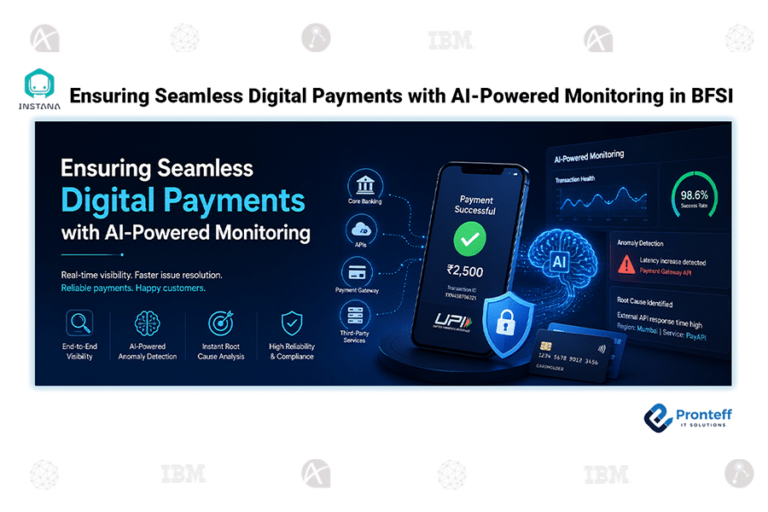 Ensuring Reliable Digital Payments Through AI-Driven Monitoring in BFSI
