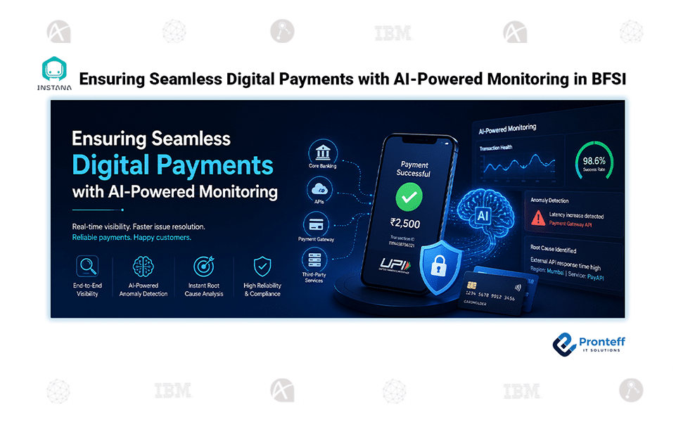 Ensuring Reliable Digital Payments Through AI-Driven Monitoring in BFSI
