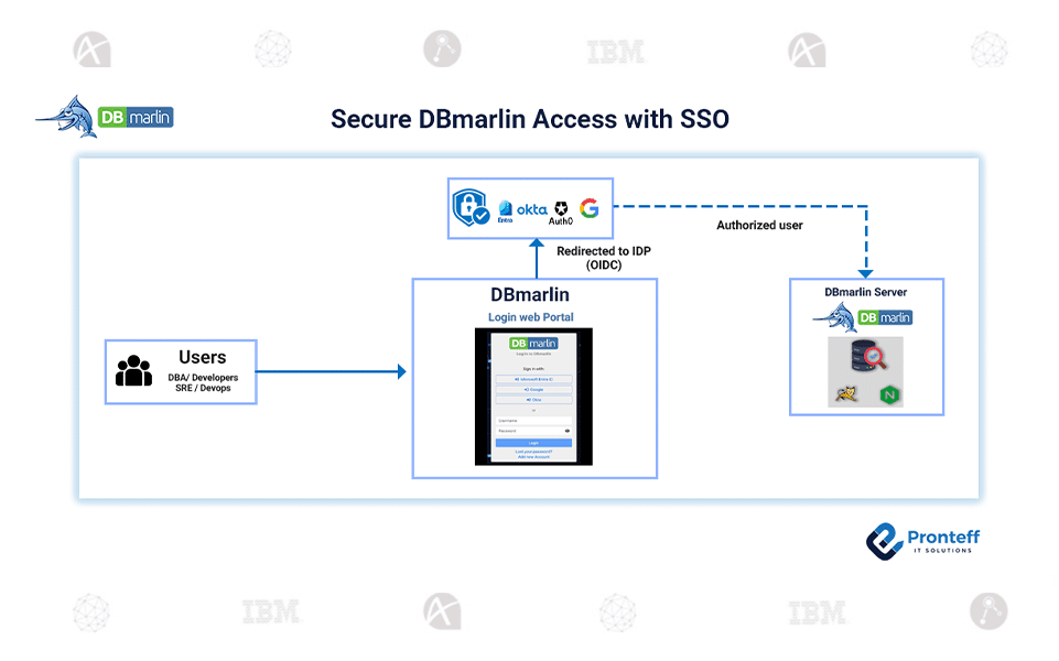 Secure DBmarlin Access with SSO