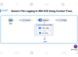 Generic File Logging in IBM ACE Using context trees