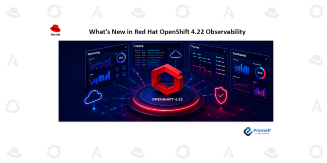 Whats New in Red Hat OpenShift 4.22 observability